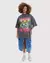 Camiseta Baw Oversized No Gamble No Future Preto - loja online