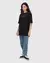 Camiseta Baw Regular Street Girls Preta - No Mistake