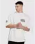 Camiseta Baw Oversized Inner Off White - comprar online