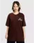 Camiseta Baw Regular Knot Marrom - comprar online