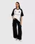 Imagem do Camiseta Baw Oversized Raglan Street Racing Off White/Preto