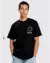 Camiseta Baw Regular Hear The Noise Preto - comprar online