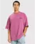 Camiseta Baw Oversized Sea Crew Pink - comprar online