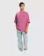 Camiseta Baw Oversized Sea Crew Pink - No Mistake