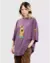 Camiseta Baw Oversized Hiden Two Baw X Scooby-Doo Roxo na internet