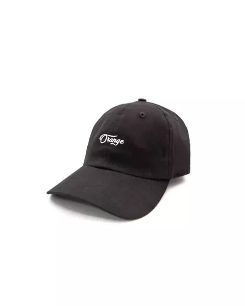 Boné Orange Dad Hat Cotelê Preto - comprar online