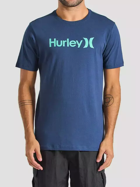 Camiseta Hurley O&O Solid Azul