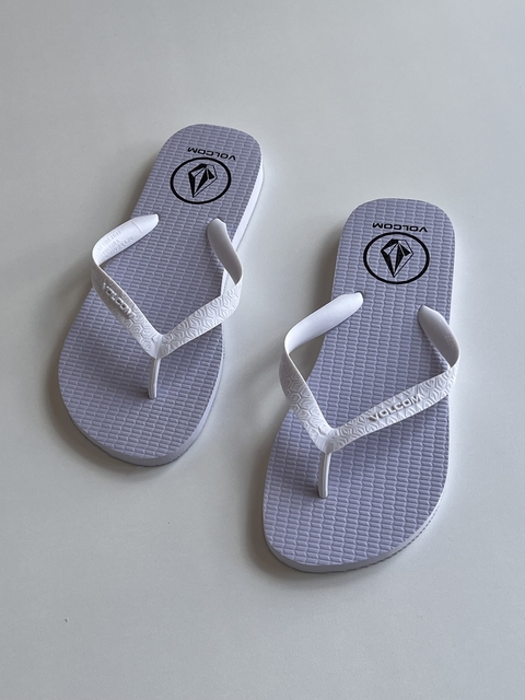 Chinelo Volcom Rocker Branco