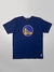 Camiseta NBA Regular Transfer Golden State Azul Indigo