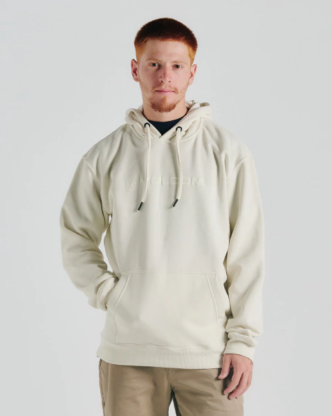 Moletom Volcom Canguru New Style Off White