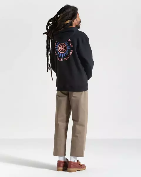Moletom Volcom Canguru Stone Around Preto - comprar online