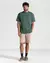 Camiseta Volcom Oversized Pistol Stone Verde Escuro na internet
