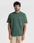 Camiseta Volcom Oversized Pistol Stone Verde Escuro - comprar online