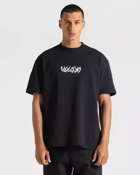 Camiseta Volcom Oversized Full Ring Preto - comprar online
