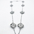 COLLAR ELITE PLATEADO 8 TREBOL en internet