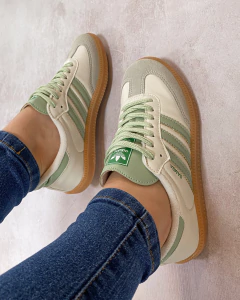 Tênis Samba Verde na internet