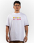 Camiseta Oversized Branca Good Vibes Only