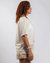 Camisa De Botão Oversized Off White Em Linho - comprar online
