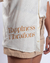 Camisa De Botão Oversized Off White Em Linho - Sago