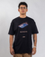 Camiseta Oversized Preta Live Life Intensely - comprar online