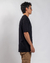 Camiseta Oversized Preta Live Life Intensely na internet