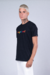 Camiseta Tradicional Preta Sago Colors na internet