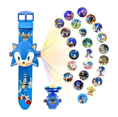Reloj Sonic 3D