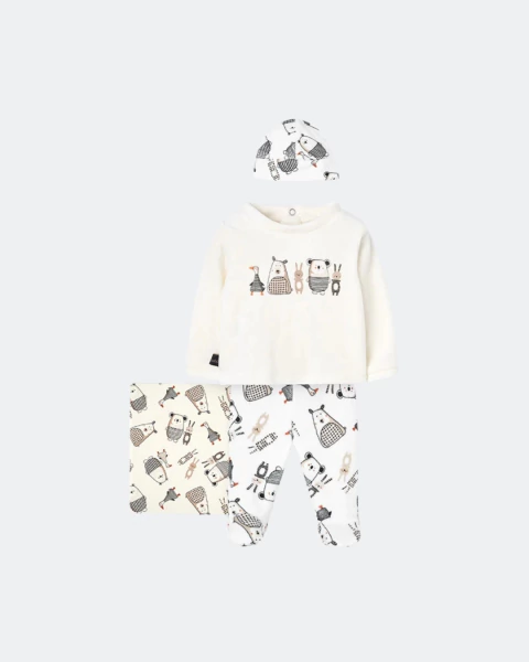 Conjunto tres piezas para bebé