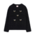449119- Sueter de niña, Negro con mariposas