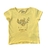 Playera amarilla let your sol/ niña