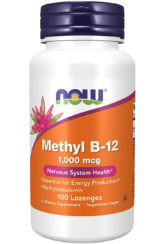 Methyl B-12 1,000 mcg - 100 Caps (Now)