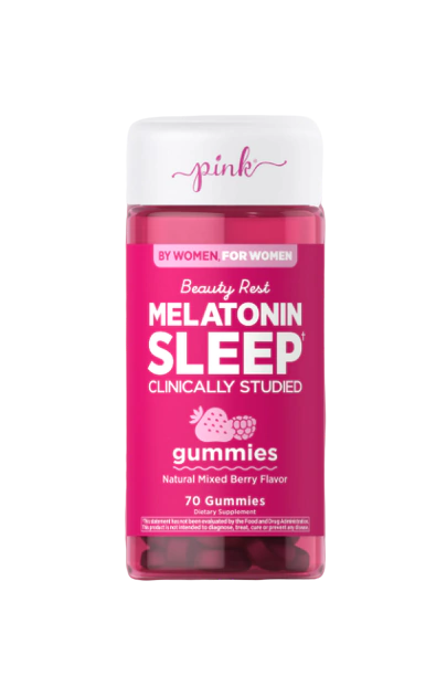 Beauty Rest Melatonin - 10MG - 70 Gummies (Pink Nutrition)