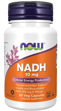 NADH 10mg - 60 Caps (Now)