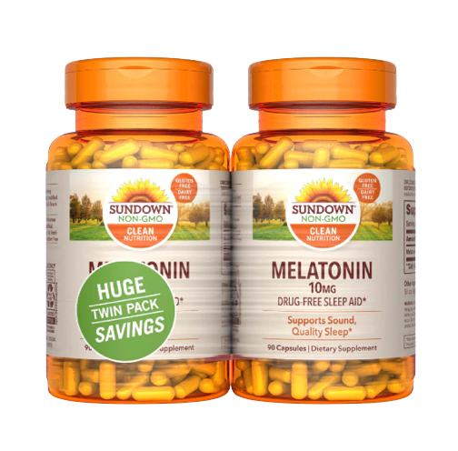 Melatonina 10mg - 180 Caps (Sundown)
