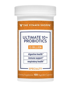 Ultimate 10+ Probiotics 13 Billion - 100 Caps (The Vitamin Shoppe)