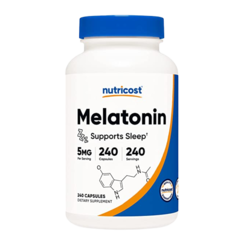 Melatonina 5mg - 240 Caps (Nutricost)