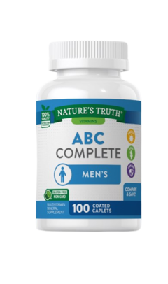 ABC Complete Men's - 100 Caps (Nature's Truth)