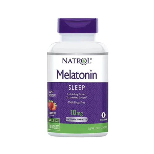 Melatonina 10MG - 100 Caps (Natrol)