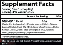 Insane Amino - 30 Doses (Insane Labz) - comprar online