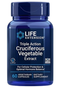 Triple Action Cruciferous Vegetable Extract - 60 Caps (Life Extension)