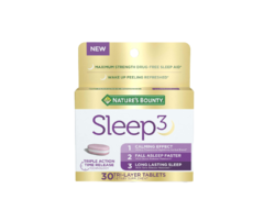 Sleep 3 (10mg Melatonin) - 30 Caps (Nature's Bounty)