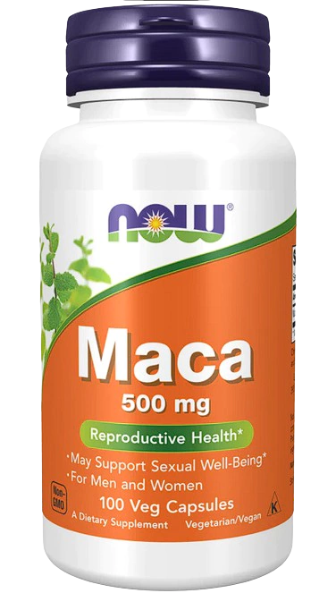 Maca - 500mg / 100 Caps (Now)