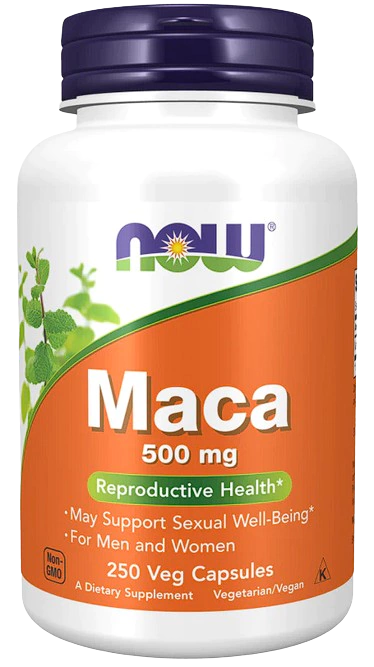 Maca - 500mg / 250 Caps (Now)