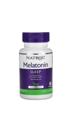 Melatonina 5mg - 60 Caps (Natrol)