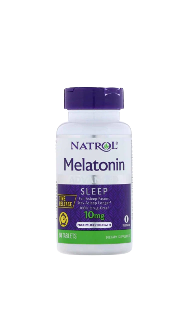 Melatonina 10mg (Time Release) - 60 Caps (Natrol)
