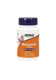Melatonina 3mg - 180 Caps (Now)