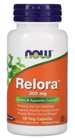 Relora - 300 mg / 60 Caps (Now)
