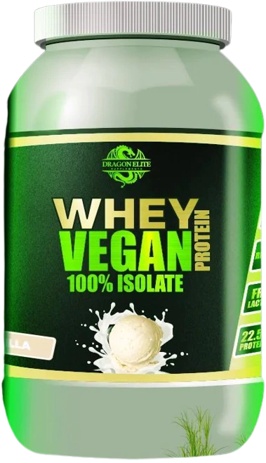 Whey Vegan 100% Isolado - 900g / 30 Doses (Dragon Elite)