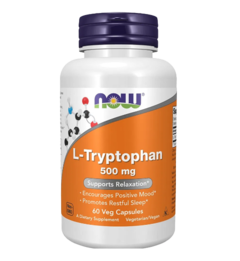 L-Tryptophan 500mg - 60 Caps (Now)