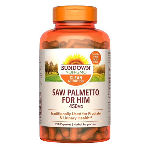 Saw Palmetto - 450mg / 250 Caps (Sundown)
